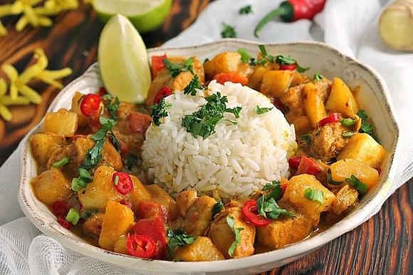 Curry indyjskie z mango