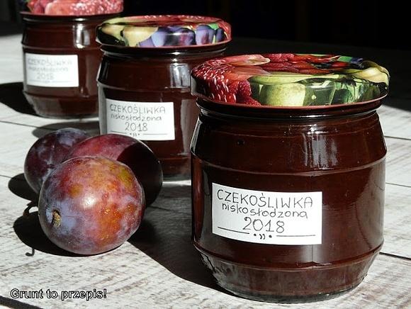 Czekośliwka niskosłodzona