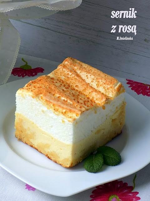 Sernik z rosą