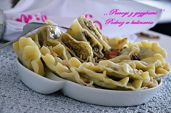 Pierogi z kapustą i grzybami