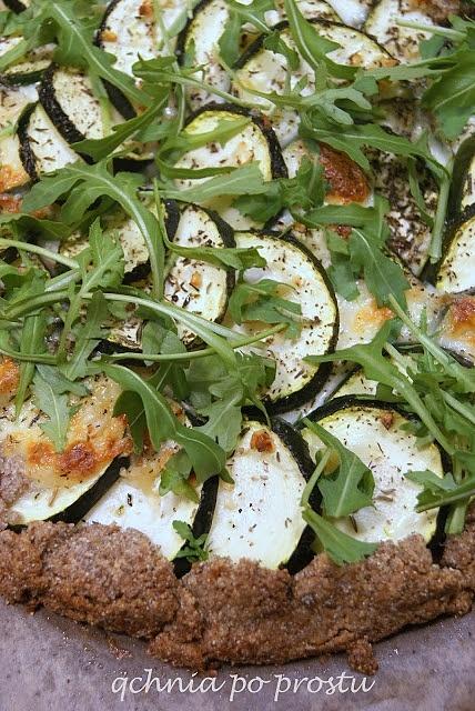 Galette z cukinią i mozzarellą
