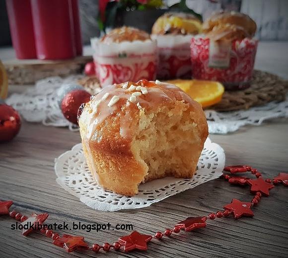 Pomarańczowe muffiny