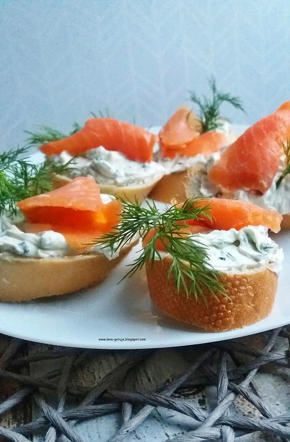 Przystawka z łosiem wędzonym