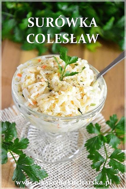 Surówka colesław z chrzanem