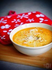 Tajska zupa tom kha gai keto paleo low carb