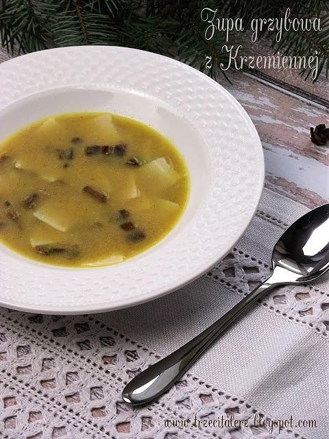 Zupa grzybowa z Krzemiennej - kuchnia podkarpacka