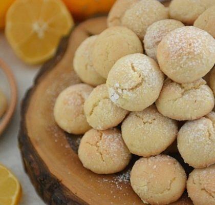 Włoskie ciasteczka biscotti al limone