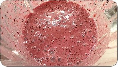 Smoothie jagodowo-bananowe