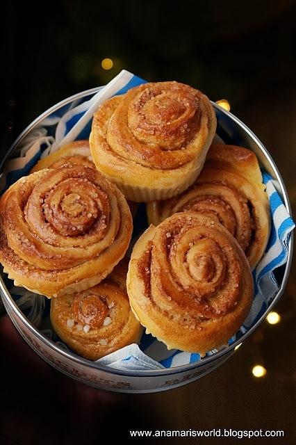 Kanelbullar czyli bułeczki cynamonowe