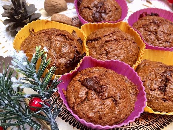 Muffinki buraczano-marchewkowe