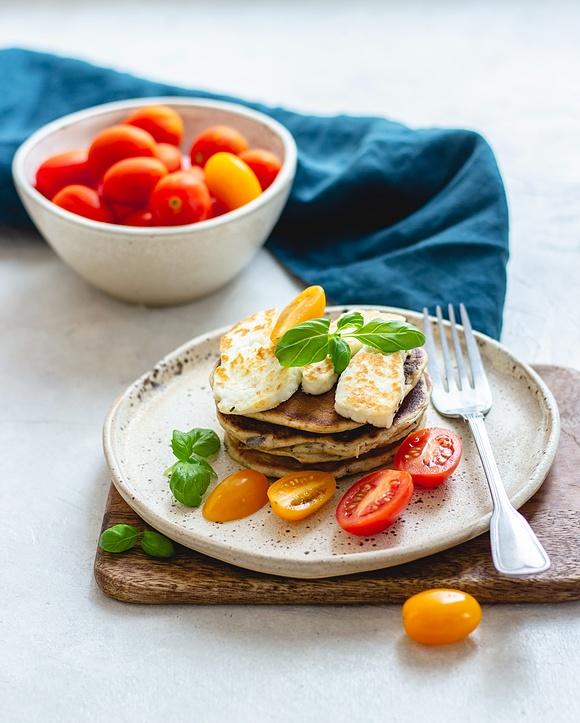 Wytrawne placuszki śródziemnomorskie pancakes