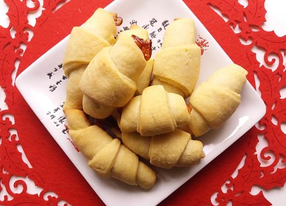 Mini rogaliki drożdżowe