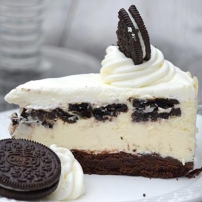 Sernik z ciasteczkami Oreo