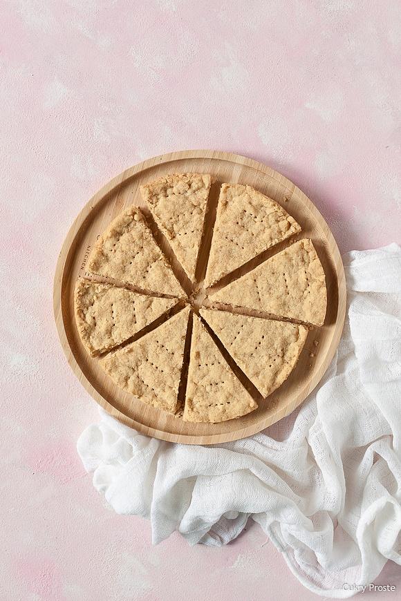 Shortbread 3-składnikowe szkockie ciasteczka