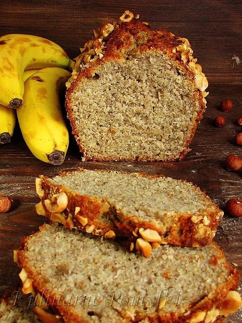 Chlebek bananowo-orzechowy
