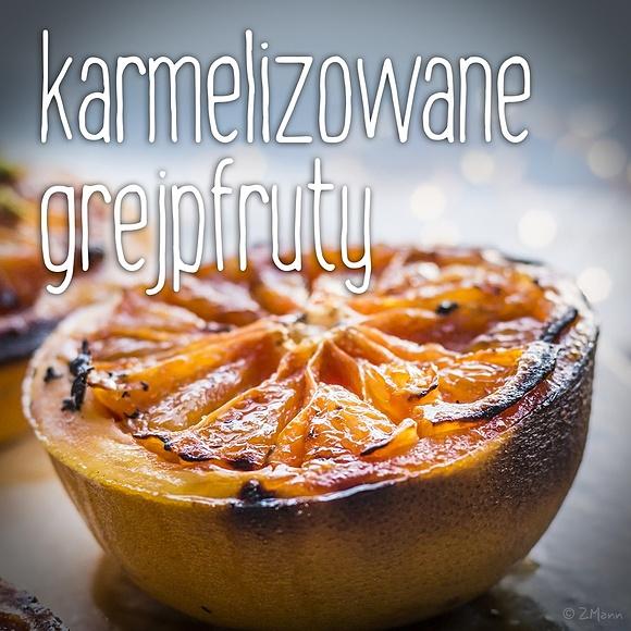 Karmelizowane grejpfruty