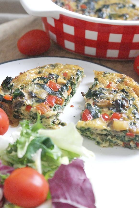 Fritata warzywna z piekarnika