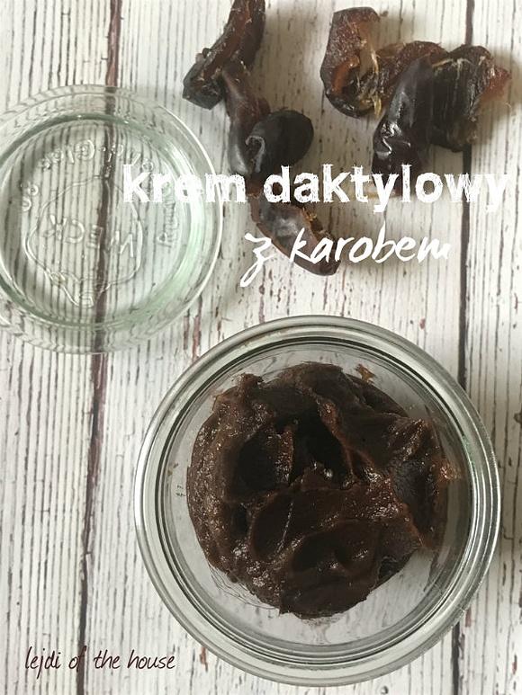 Krem daktylowy czekoladowy z karobem