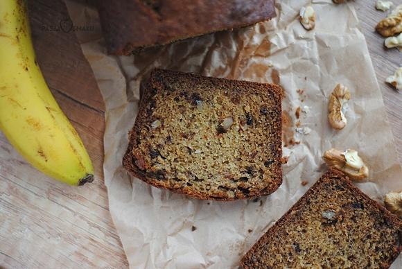 Najlepszy chlebek bananowy z orzechami