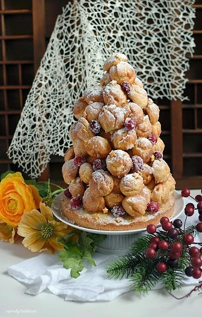 Croquembouche - francuska beza z nadzieniem
