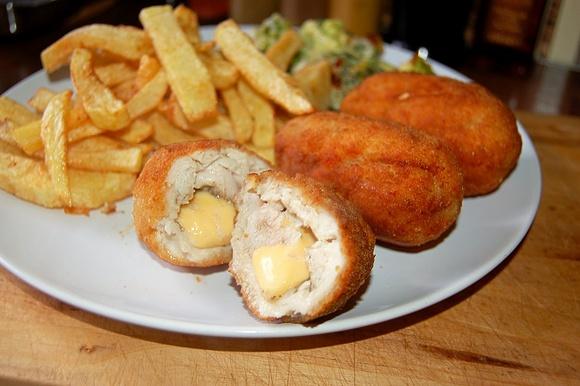 Kotlet de volaille z serem