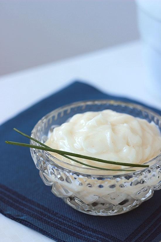 Majonez - przepis na domowy sos wegetariański bez glutenu i laktozy