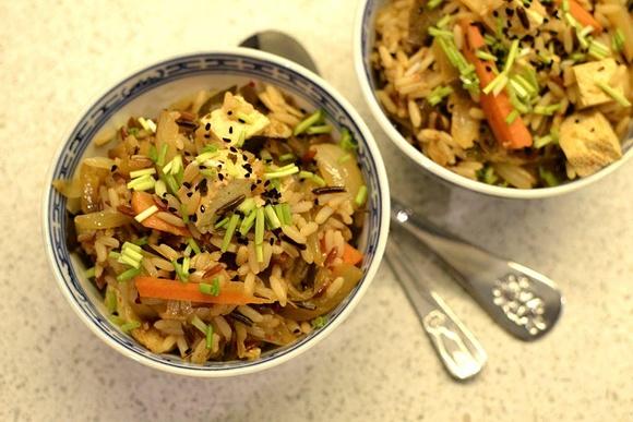 Kimchi bokkeumbap czyli ryż z kimchi po koreańsku