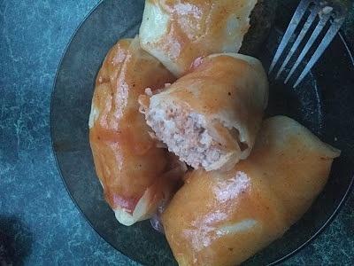 Pyszne gołąbki z sosem pomidorowym