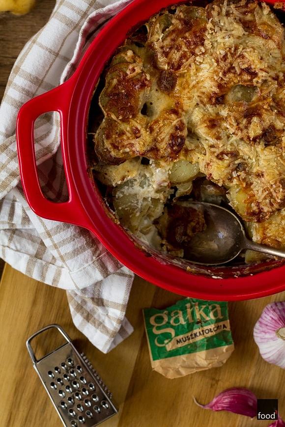 Francuska zapiekanka z cebuli gratin de l’oignons