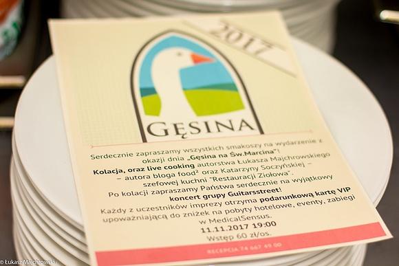 Gęś na świętego marcina w restauracji ziołowa w polanicy-zdroju