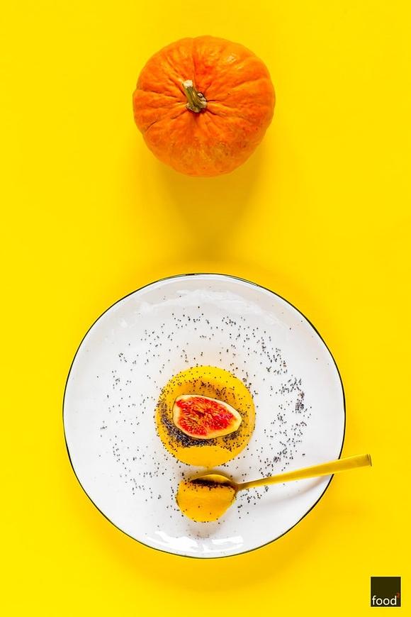 Dyniowa panna cotta