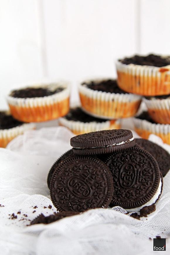 Mini serniczki z Oreo