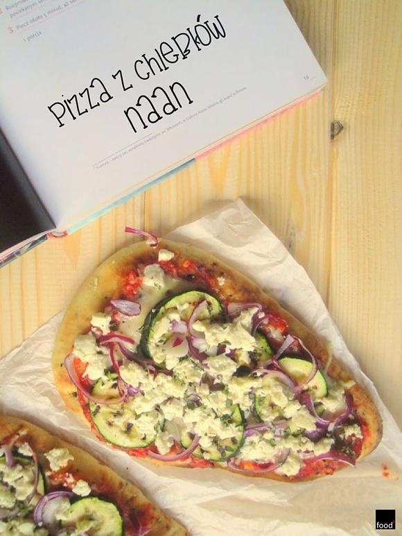Pizza z chlebków naan