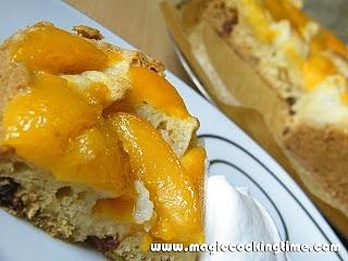 Brzoskwiniowy crumble - przepis na deser z owocami