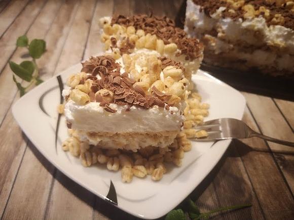 Ciasto biały śnieg bez pieczenia