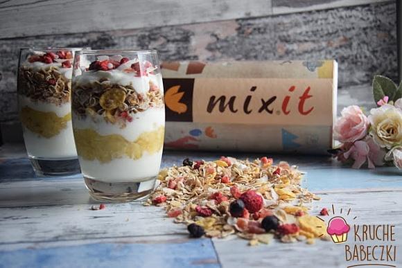 Deser na śniadanie z mixit - pomysł na nie nudne śniadanie