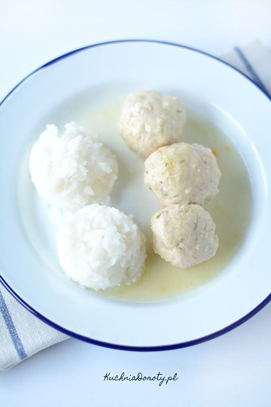 Klopsiki z indyka lekkie gotowane dla dzieci