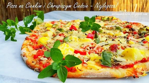 Najlepsza pizza na cienkim i chrupiącym cieście