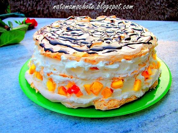 Tort bezowy Melba