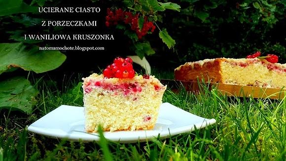 Ciasto z porzeczkami i kruszonką
