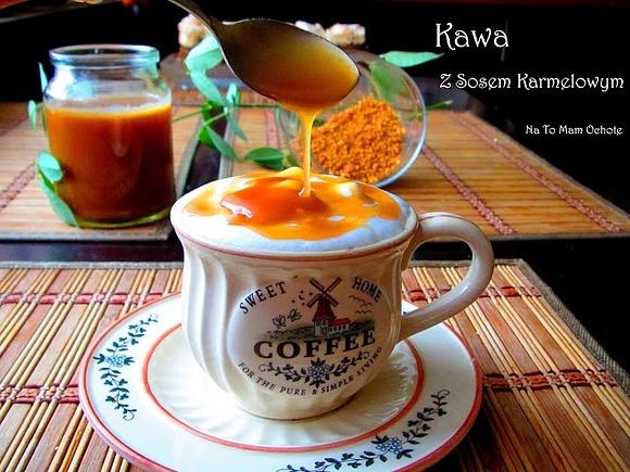 Caramel Cappuccino - kawa z sosem toffi