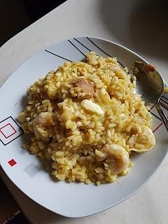Risotto z krewetkami kremowe i pyszne