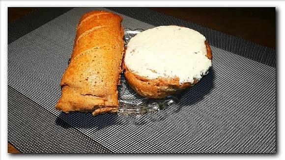 Słodkie bułki z twarogiem
