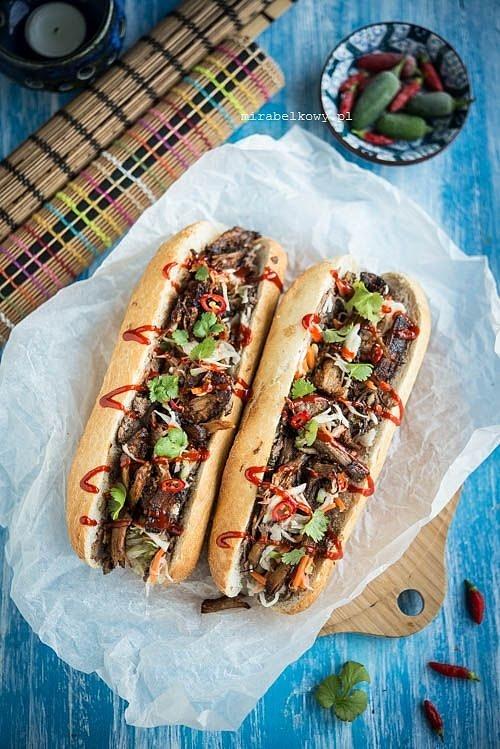 Bánh mì - wietnamskie kanapki z wieprzowiną