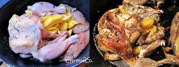 Kurczak pieczony z mango