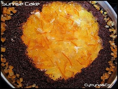Sunrise cake
