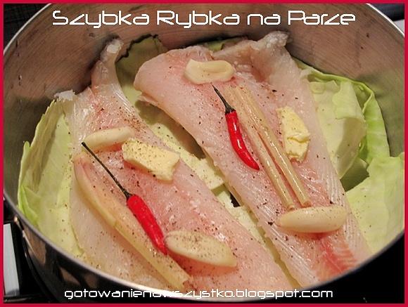 Szybka rybka na parze