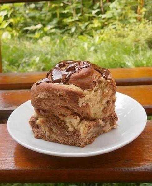 Drożdżowe ślimaczki z kakao