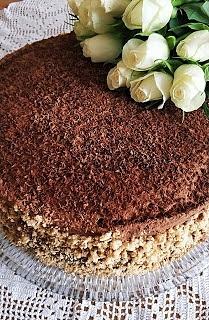 Tort czekoladowo-kawowy