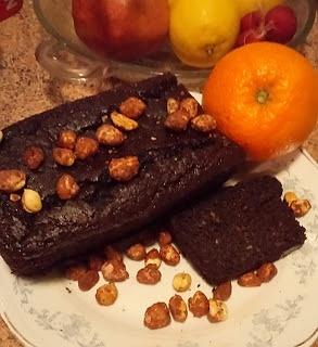 Pomarańczowo-czekoladowe ciasto bez mąki i tłuszczu